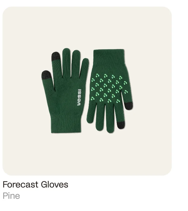 Forecast Gloves in Pine
