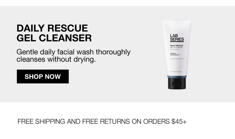DAILY RESCUE GEL CLEANSER | Gentle daily facial wash thoroughly cleanses without drying. | SHOP NOW | FREE SHIPPING AND FREE RETURNS ON ORDERS $45+