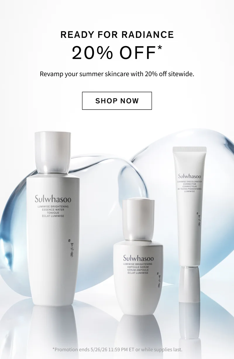 Enjoy 20% Off Sitewide