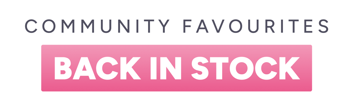 Community favourites back in stock