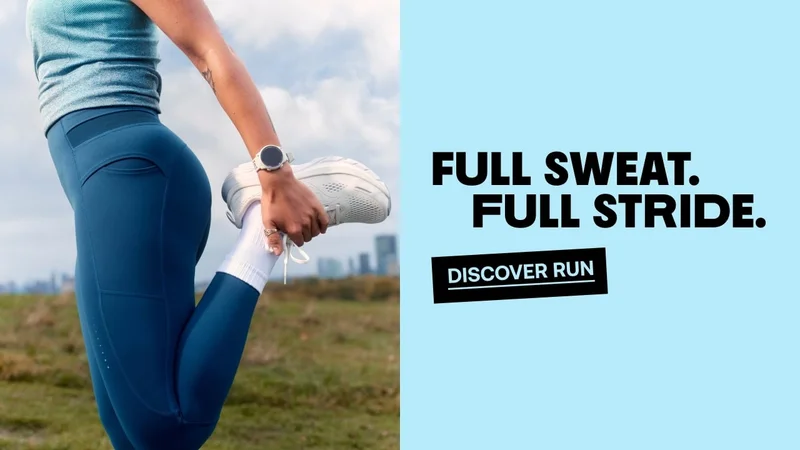 FULL SWEAT. FULL STRIDE.