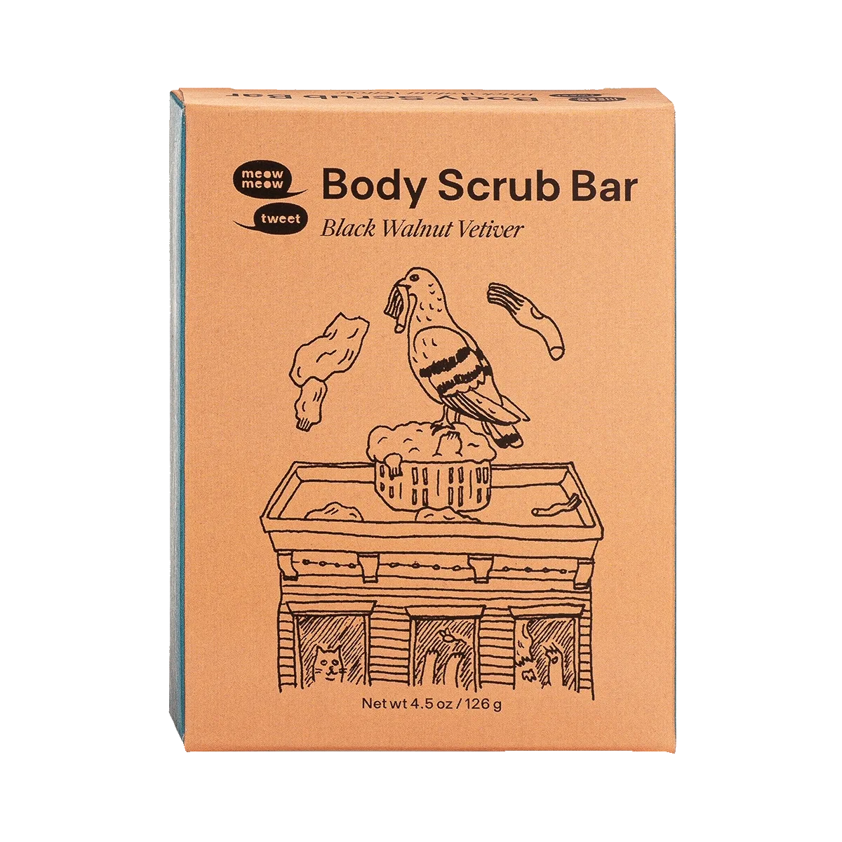 A quickly changing animation of each new soap box