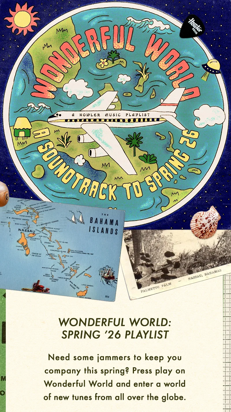 Wonderful World : A Soundtrack to Spring 2026 (A Howler Music Playlist