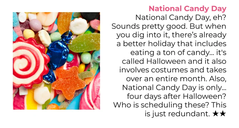 National Candy Day