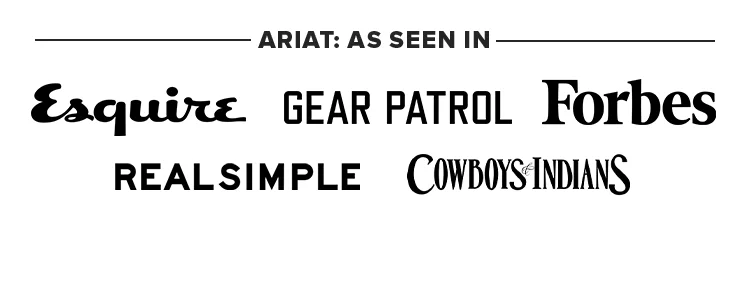 ARIAT: AS SEEN IN...