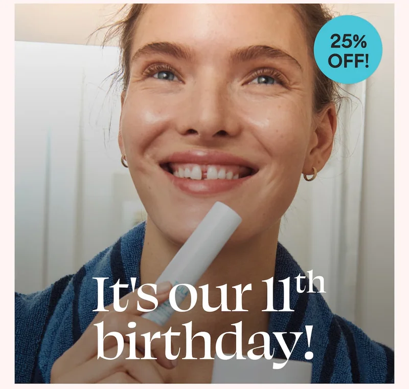 It's our 11th birthday! (25% OFF!)