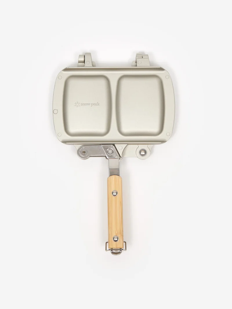 Image of Snow Peak Tramezzino Toasted Sandwich Maker - Silver