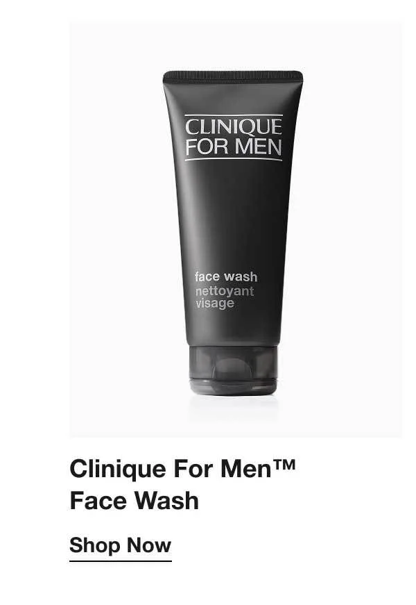 Clinique For Men™ Face Wash | Shop Now