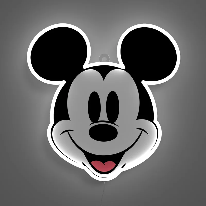 Image of Mickey Printed Face