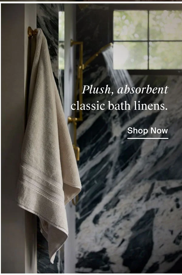 Classic Turkish Cotton Bath Linens | Shop Now