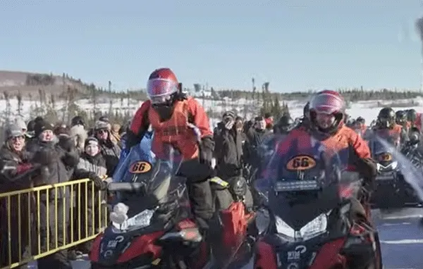 Lynx riders during Cain’s Quest Race