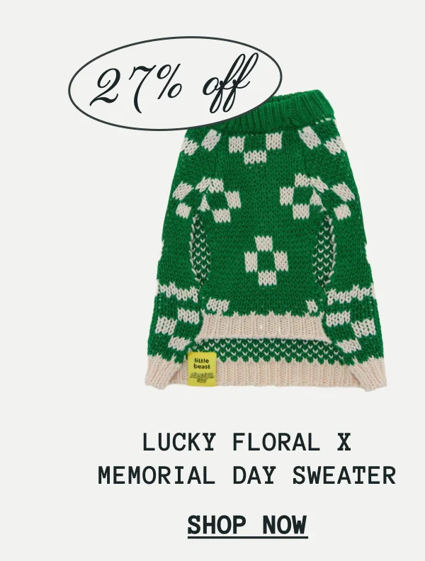 Lucky Floral x Memorial Day Sweater