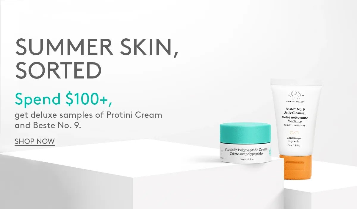 Get Up To 5 FREE Deluxe Samples With $100+