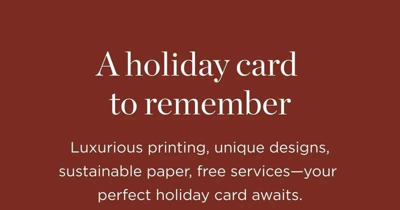 A Holiday Cards To Remember