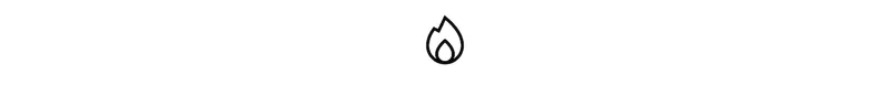 Icon of a small flame representing the Trending category.