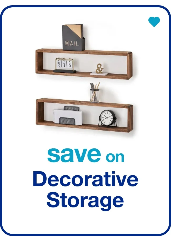 Decorative Storage — Shop Now!