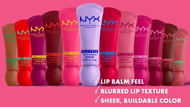 Smushy image with all 12 shades and scents