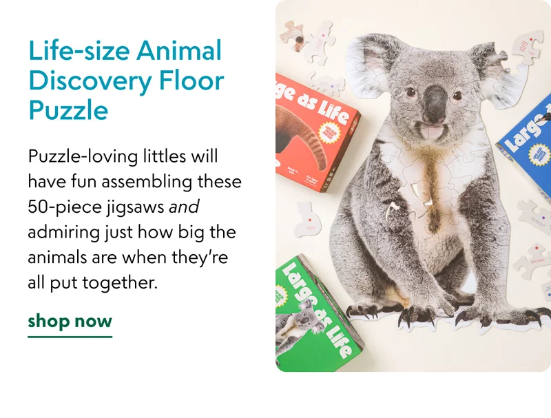 Life-size Animal Discovery Floor Puzzle