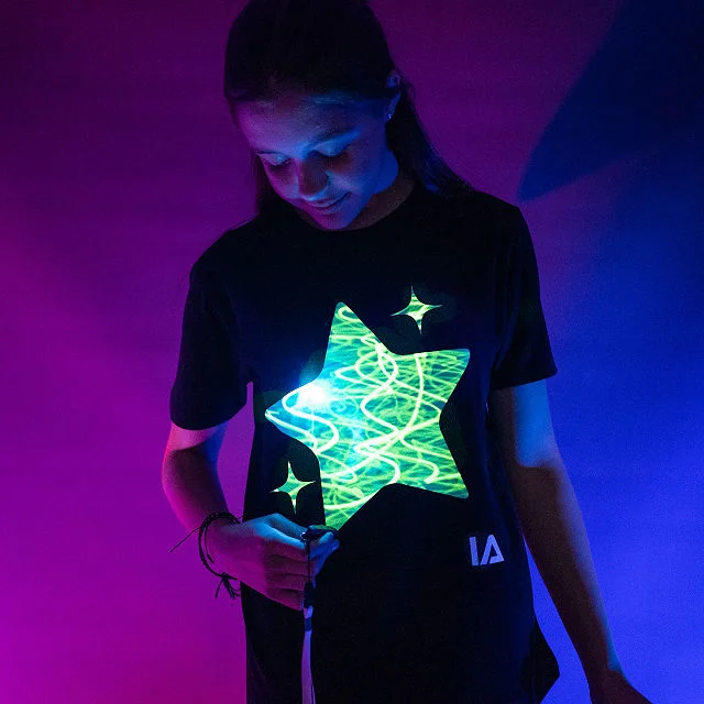 Shining Star Light Up Drawing Tees