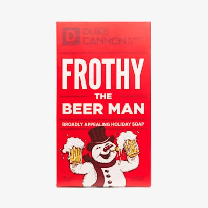 Frothy the Beer Man Soap