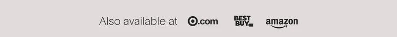 Also available at target.com | Best Buy | Amazon