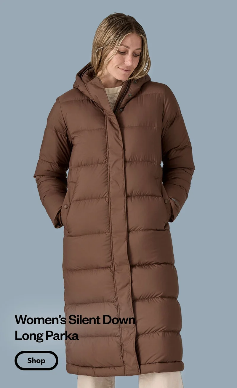 Women’s Silent Down Long Parka