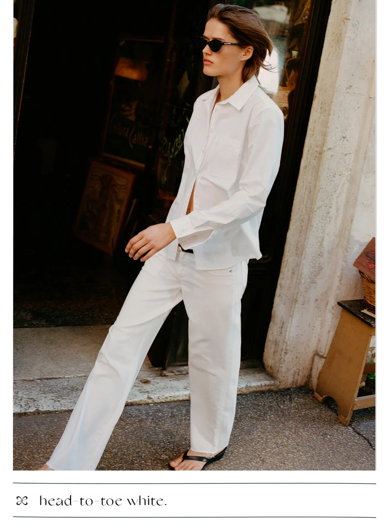 head to toe white