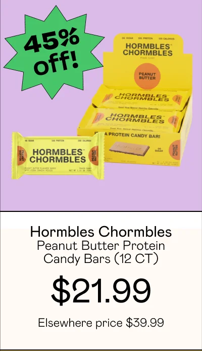 Peanut Butter Protein Candy Bars (12 CT)