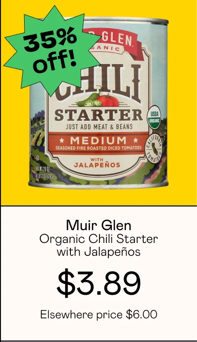 Organic Chili Starter With Jalapeños