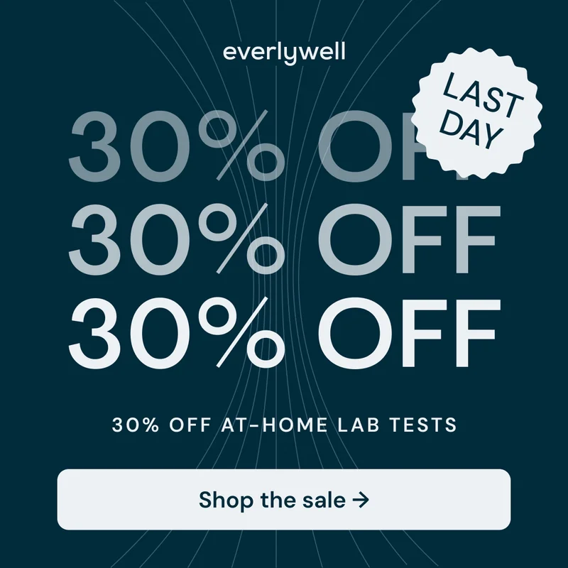 Last Day 30% off at-home lab tests