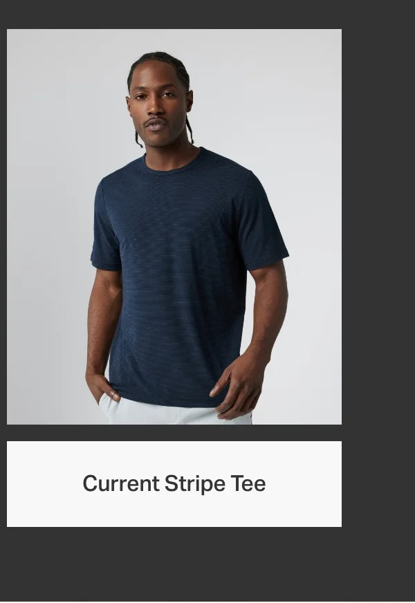 Current Stripe Tee