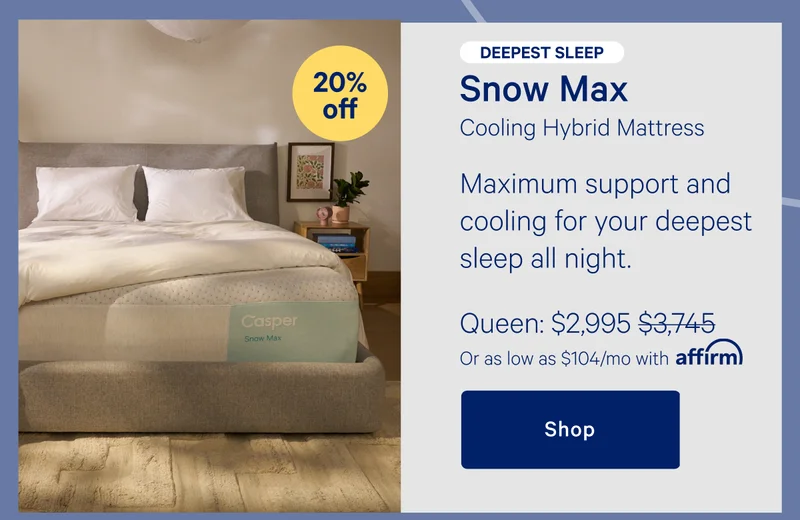 Snow Max Cooling Hybrid Mattress >> Shop >>