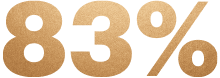 83%