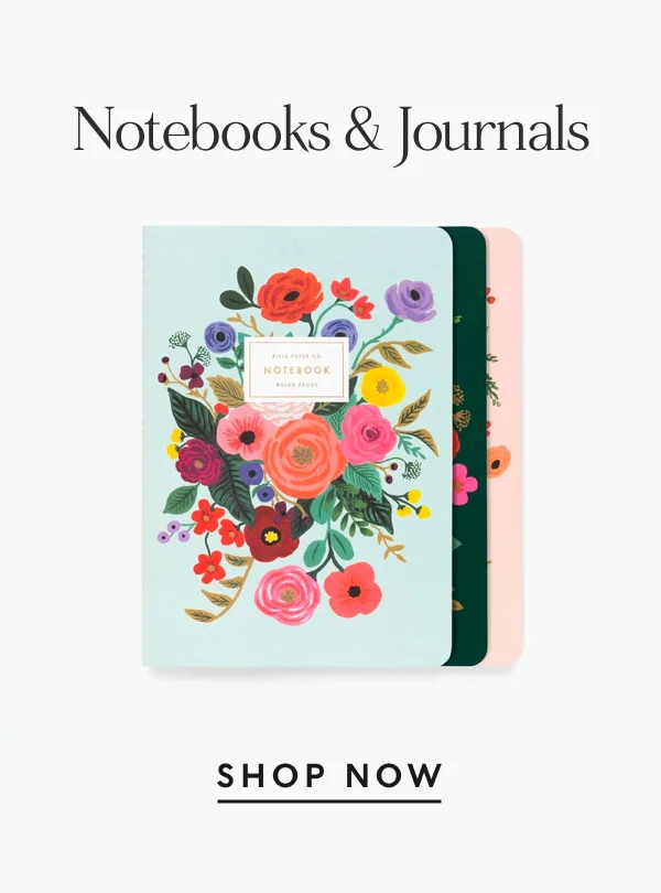 Shop Notebooks and Journals