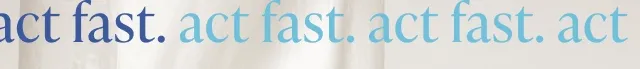 Act Fast - GIF