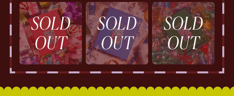 Hurry - some are already gone! Shop the Big Puzzle Sale