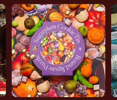 Sugarplum Cookie Tin