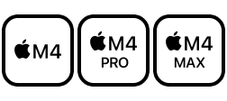 Apple M4, Apple M4 PRO, Apple M4 MAX