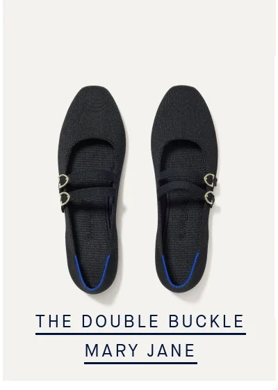 THE DOUBLE BUCKLE MARY JANE