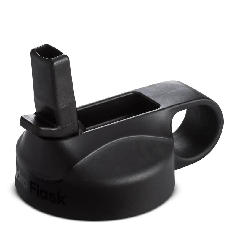 Image of Wide Mouth Straw Lid - Black