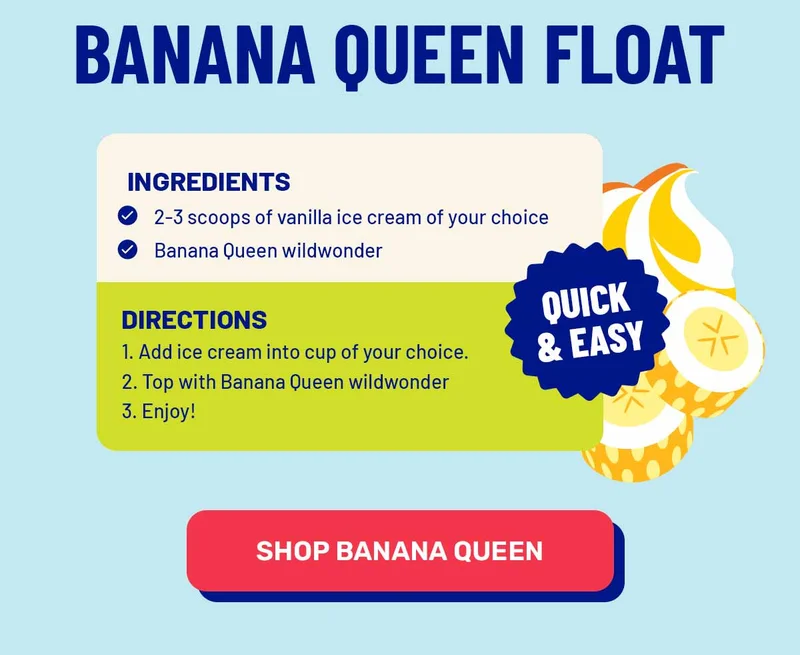 Banana Queen Float