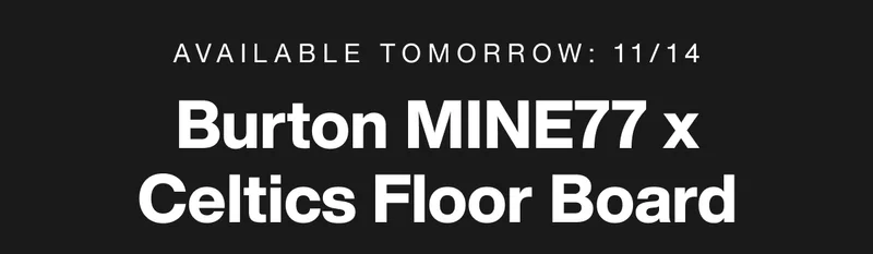 Available Tomorrow 11/14