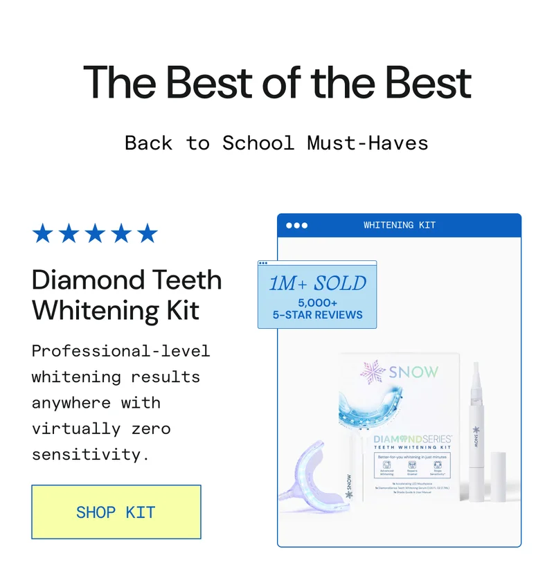 Diamond Teeth Whitening Kit