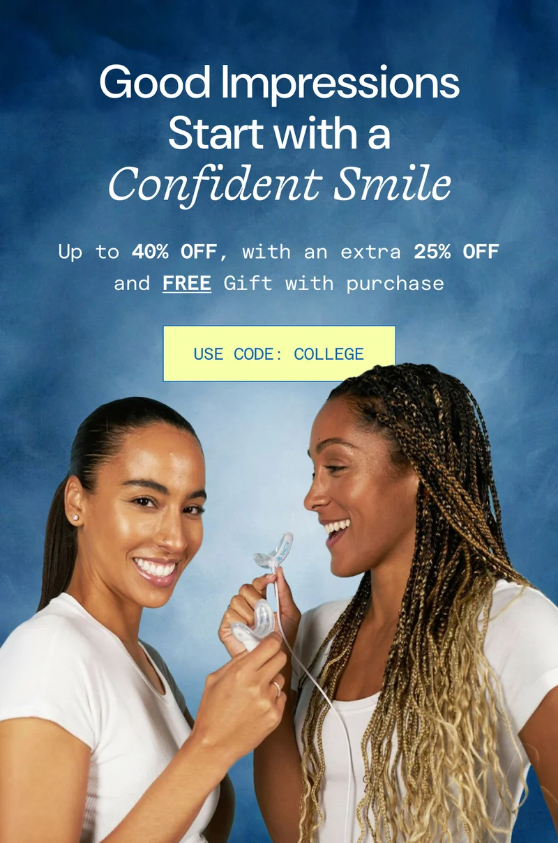 Good impressions start with a confident smile!