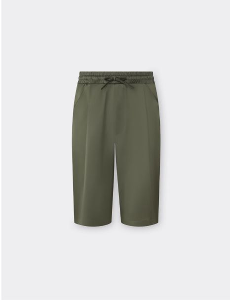 Eco-nylon Bermuda shorts