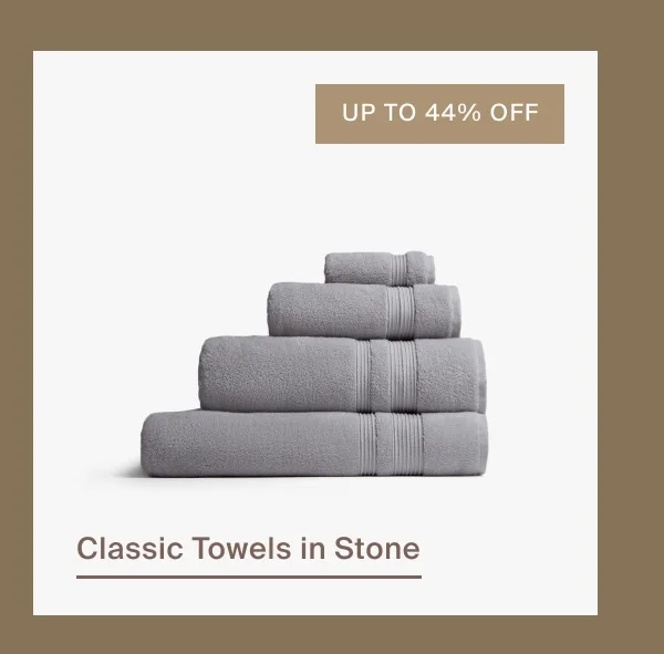Classic Turkish Cotton Towels in Stone