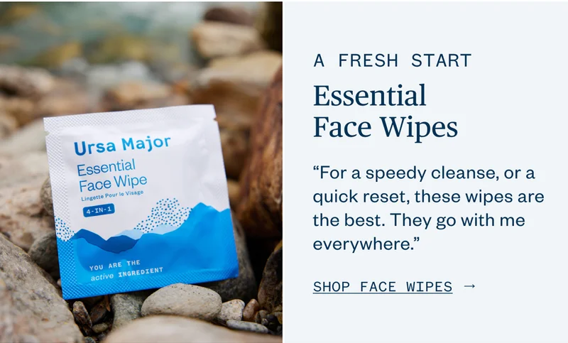Essential Face Wipes