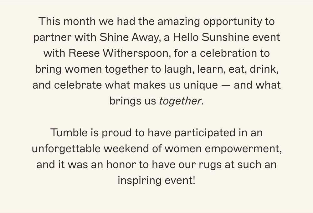 This month we had the amazing opportunity to partner