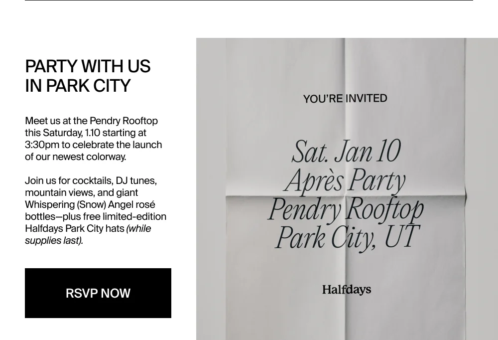 RSVP to Park City Après Party