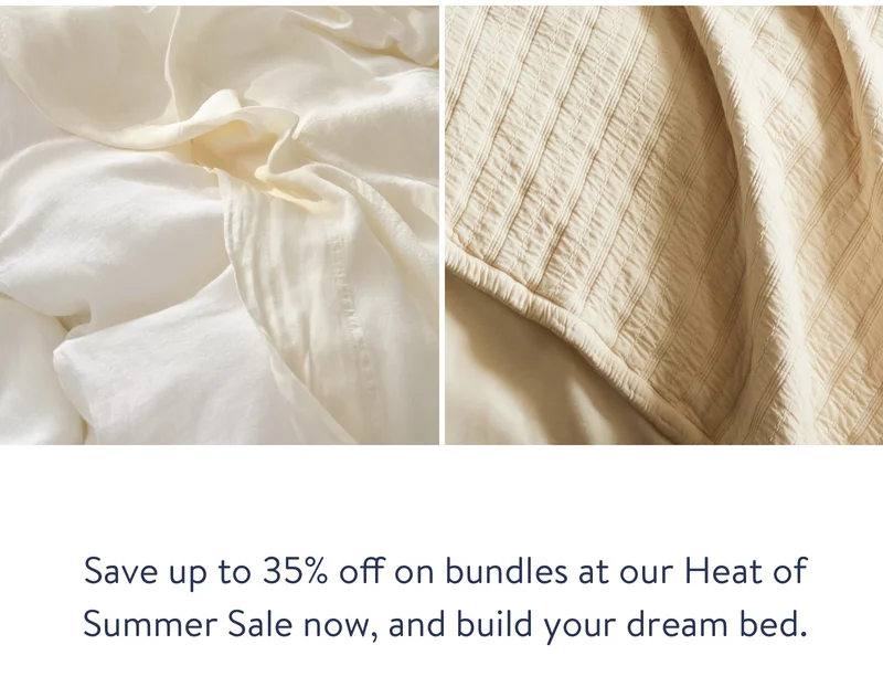 Save up to 35% off on bundles at our Heat of Sumer sale now